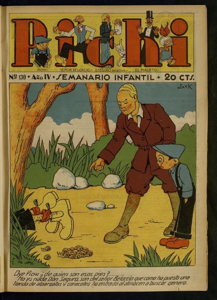 Miniatura de Pichi: semanario infantil,de 2 de abril de 1933, nº 130