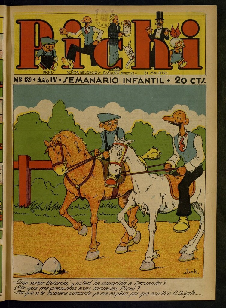 Miniatura de Pichi: semanario infantil del 4 de junio de 1933, nº 139