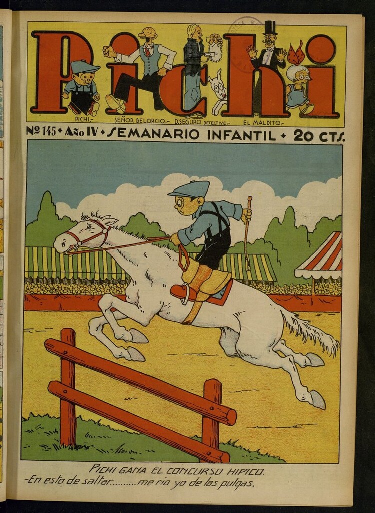 Miniatura de Pichi: semanario infantil del 16 de julio de 1933, nº 145