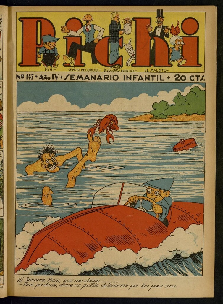 Miniatura de Pichi: semanario infantil del 30 de julio de 1933, nº 147