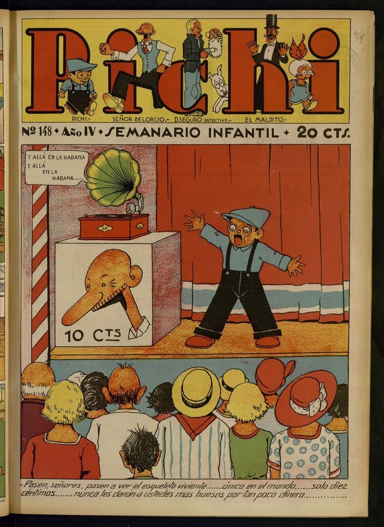 Miniatura de Pichi: semanario infantil del 6 de agosto de 1933, nº 148
