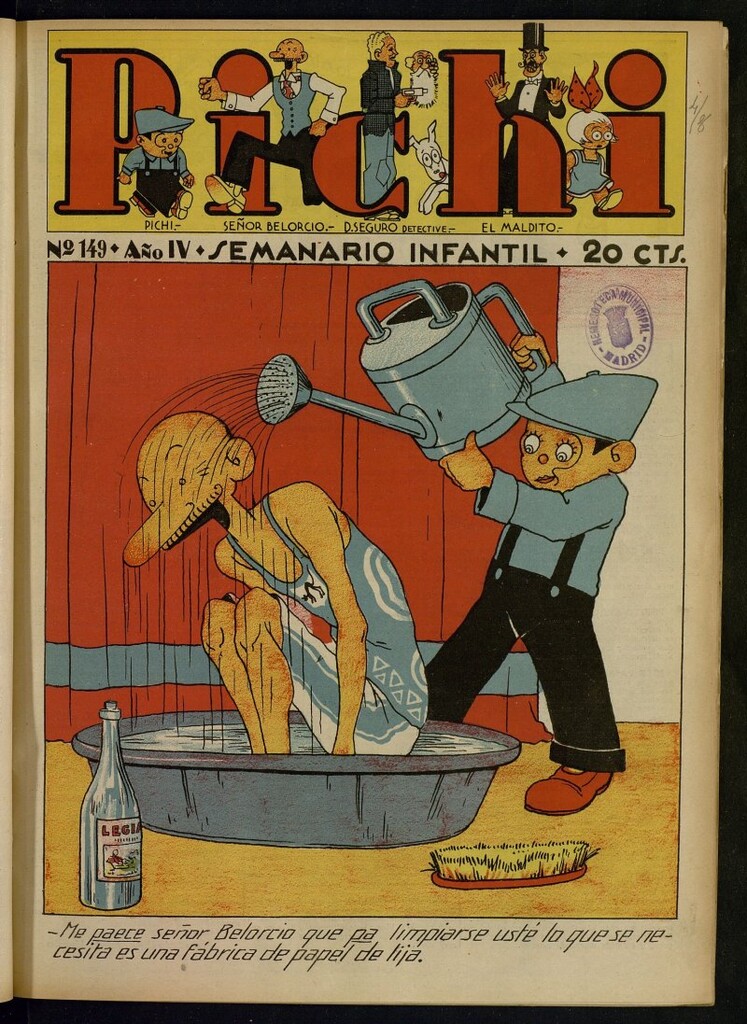 Miniatura de Pichi: semanario infantil del 13 de agosto de 1933, nº 149