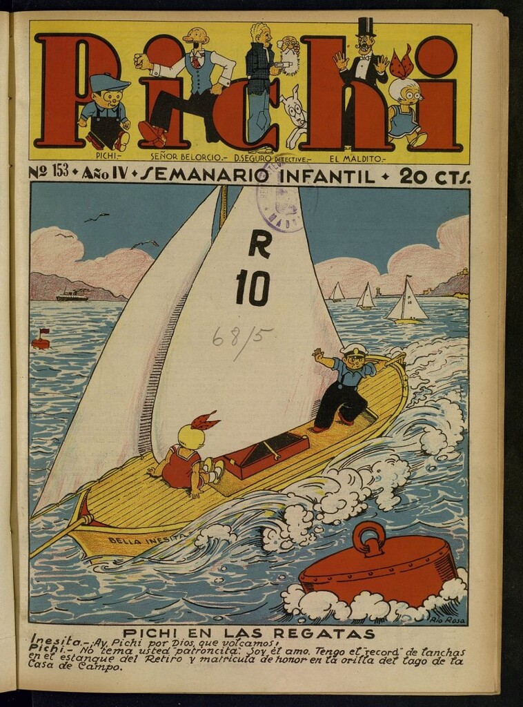 Miniatura de Pichi: semanario infantil del 10 de septiembre de 1933, nº 153