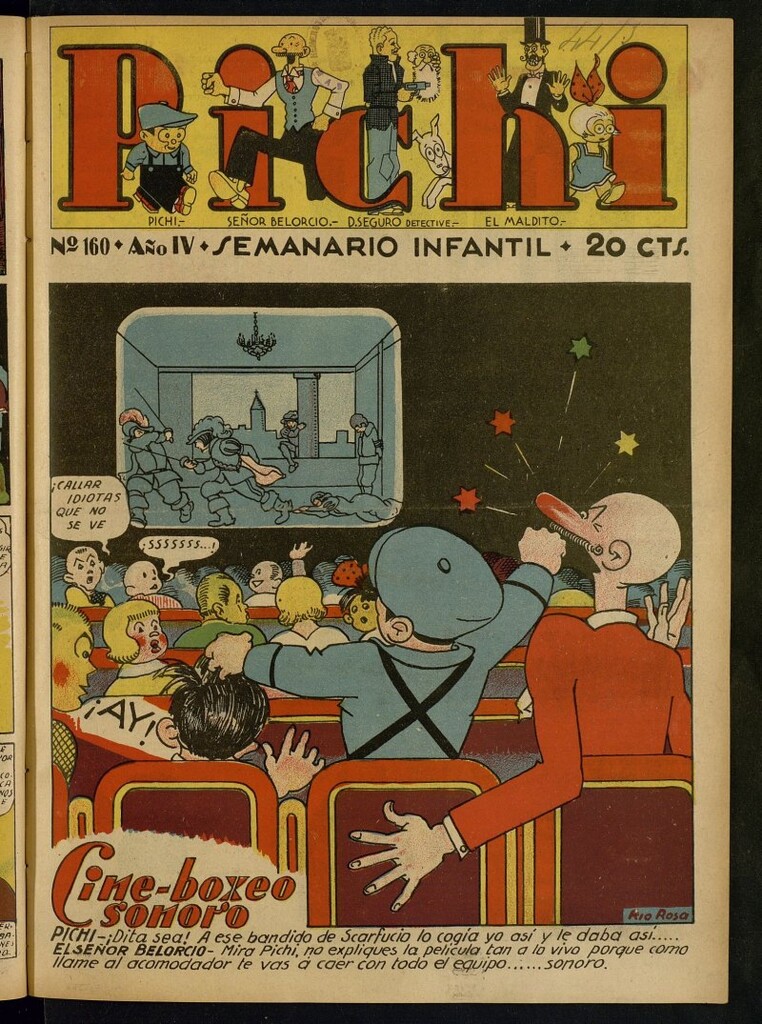 Miniatura de Pichi: semanario infantil del 29 de octubre de 1933, nº 160
