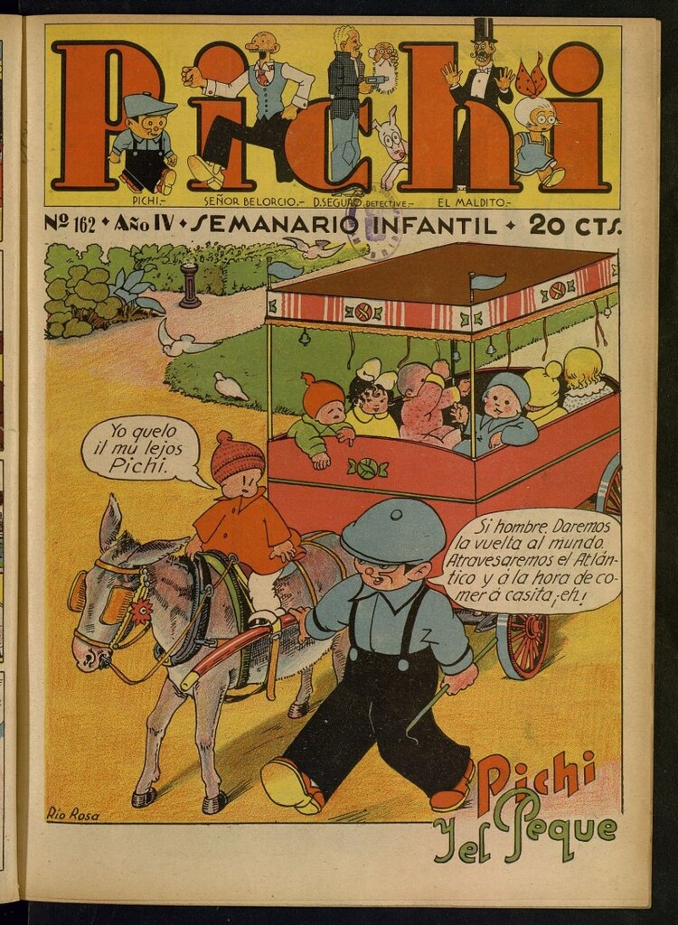 Miniatura de Pichi: semanario infantil del 11 de noviembre de 1933, nº 162