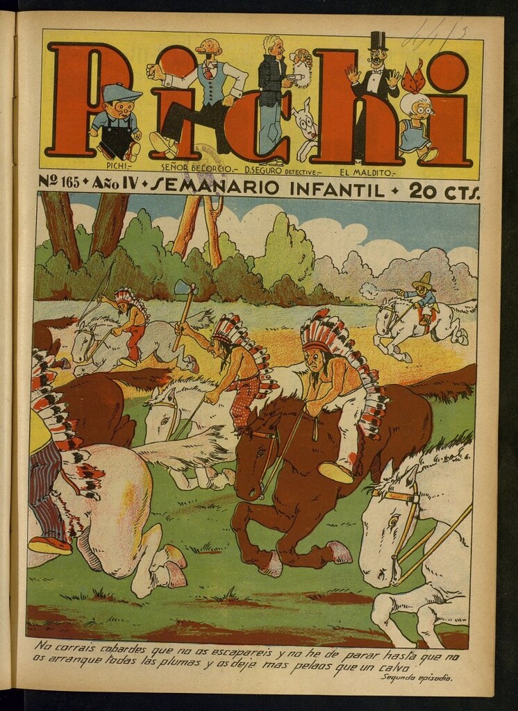 Miniatura de Pichi: semanario infantil del 3 de diciembre de 1933, nº 165
