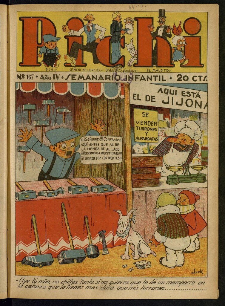 Miniatura de Pichi: semanario infantil del 17 de diciembre de 1933, nº 167