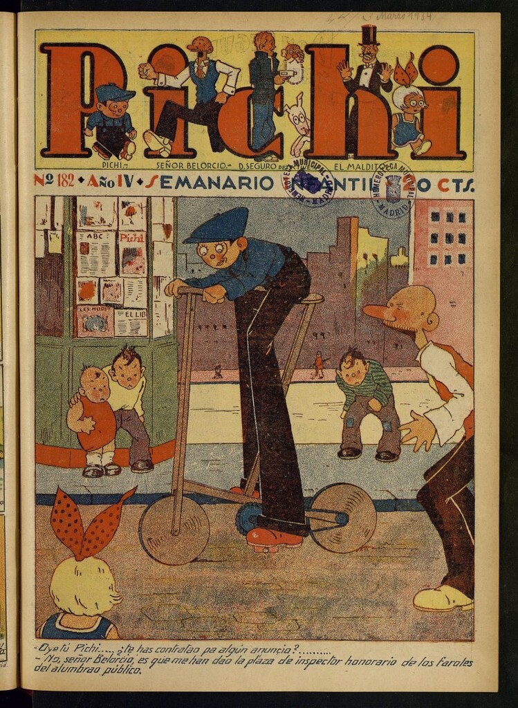 Miniatura de Pichi: semanario infantil del 1 de abril de 1934, nº 182