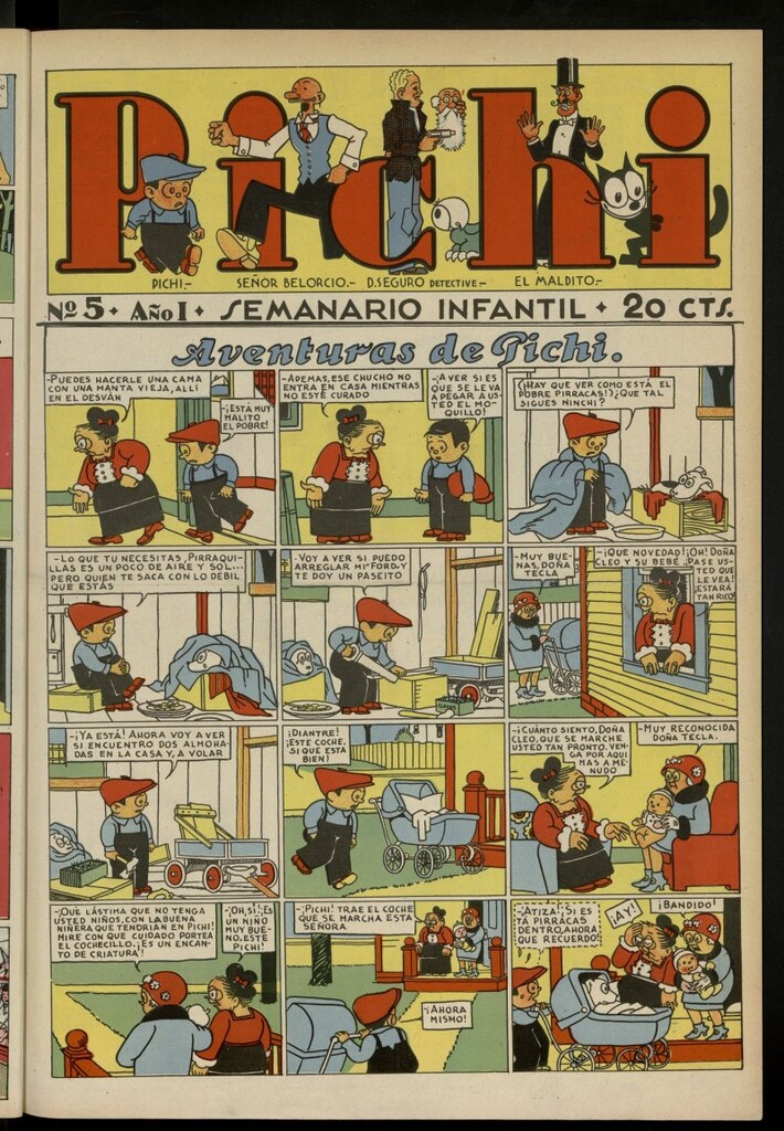 Miniatura de Pichi: semanario infantil del 2 de noviembre de 1930, nº 5