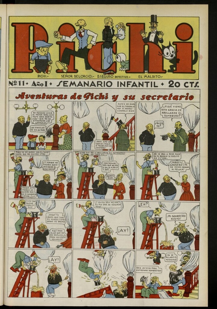 Miniatura de Pichi: semanario infantil del 14 de diciembre de 1930, nº 11