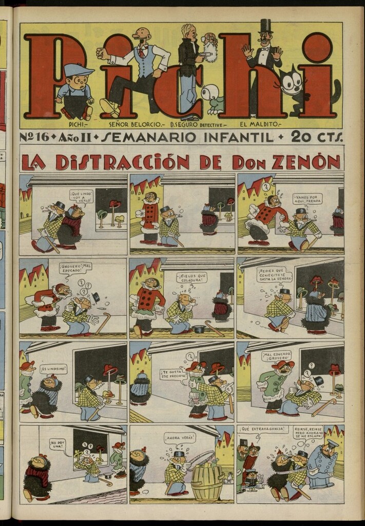 Miniatura de Pichi: semanario infantil del 18 de enero de 1931, nº 16