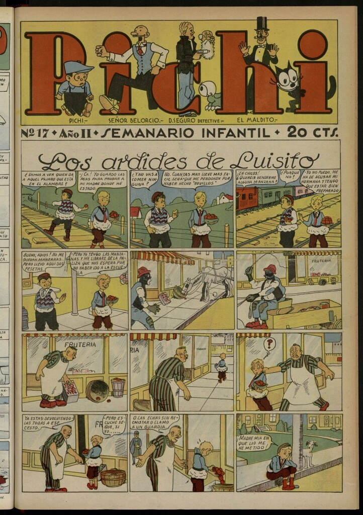 Miniatura de Pichi: semanario infantil del 25 de enero de 1931, nº 17