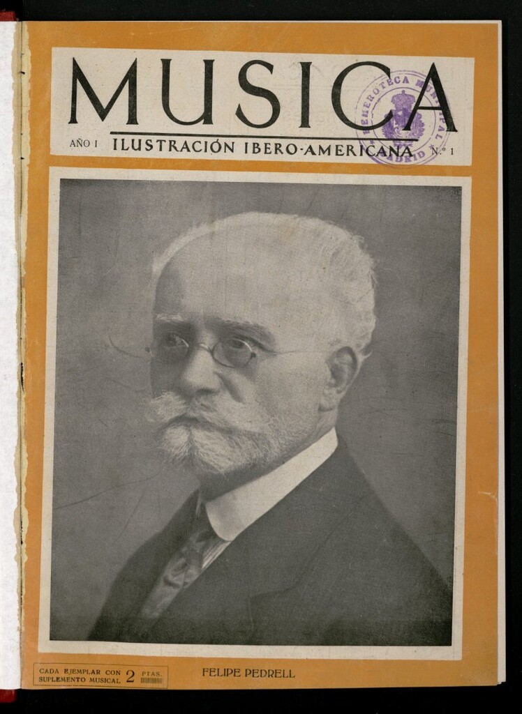 Miniatura de Música: ilustración ibero-americana, de septiembre de 1929, nº 1