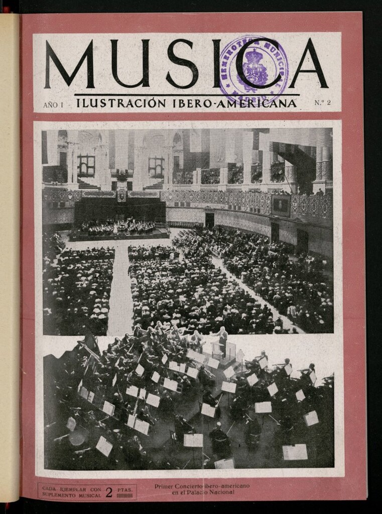 Miniatura de Música: ilustración ibero-americana, de octubre de 1929, nº 2