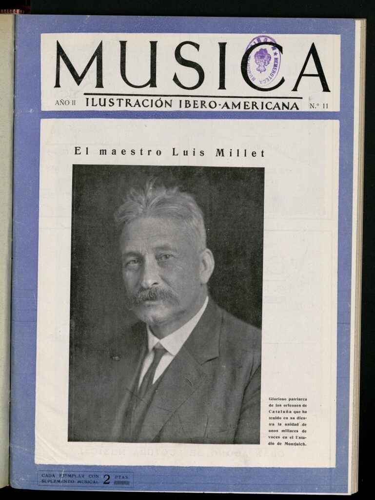 Miniatura de Música: ilustración ibero-americana, de julio de 1930, nº 11