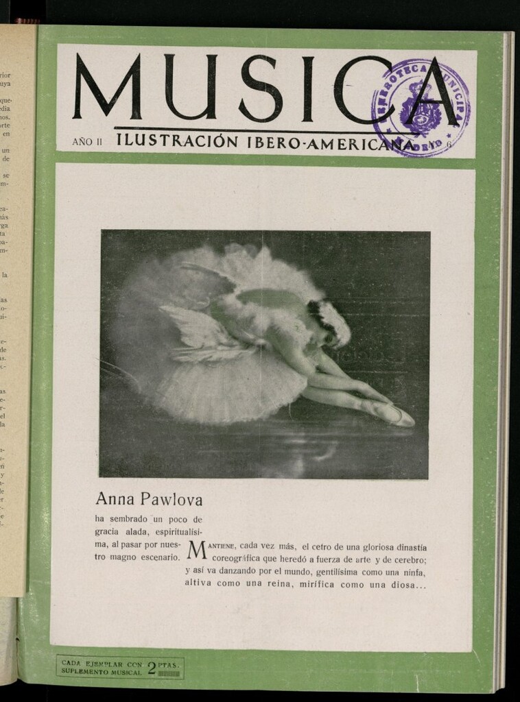 Miniatura de Música: ilustración ibero-americana, de febrero de 1930, nº 6