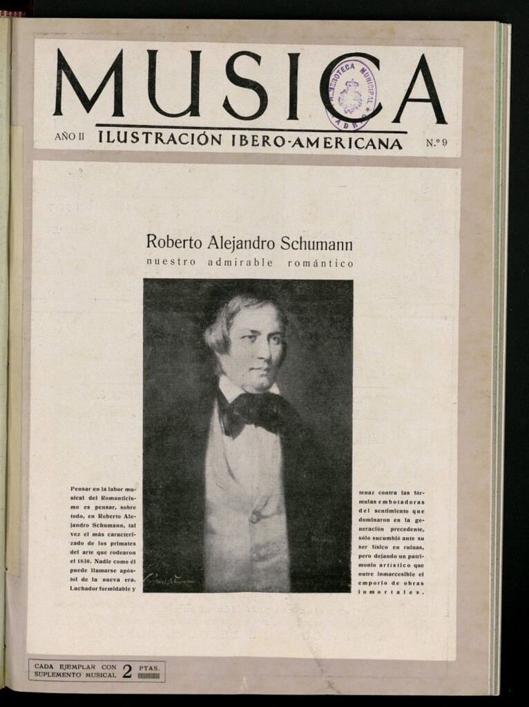 Miniatura de Música: ilustración ibero-americana, de mayo de 1930, nº 9