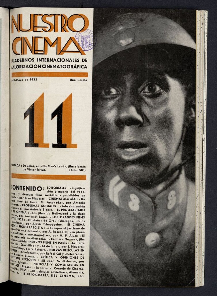 Miniatura de Nuestro Cinema: Cuadernos Internacionales de Valorización Cinematográfica. Abril-Mayo 1933