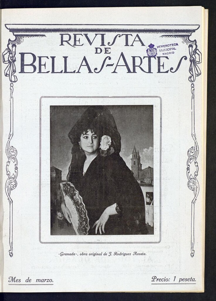 Miniatura de Revista de Bellas Artes de marzo de 1922. Número 5
