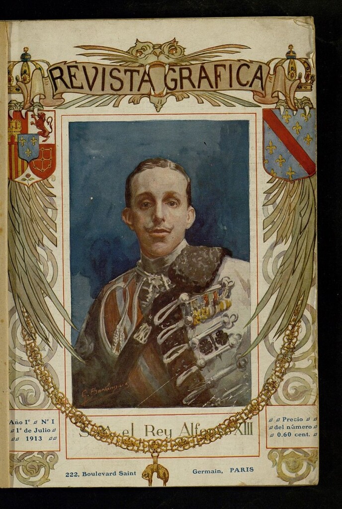 Miniatura de Revista Gráfica, de 1 de julio de 1913, nº 1
