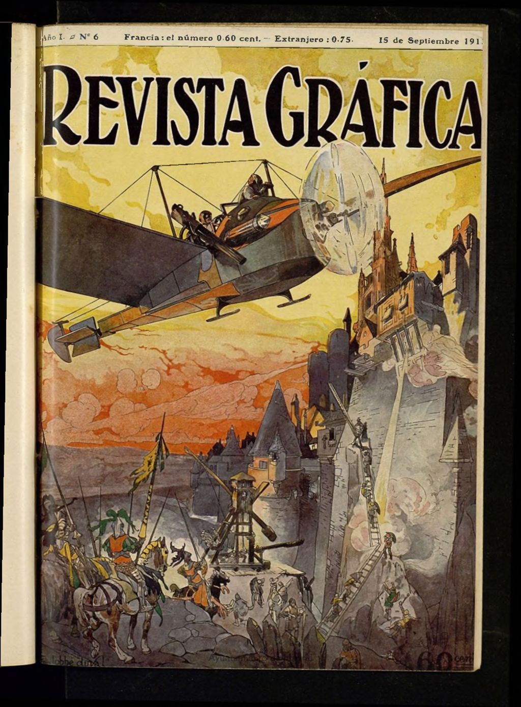 Miniatura de Revista Gráfica, de 15 de septiembre de 1913, nº 6