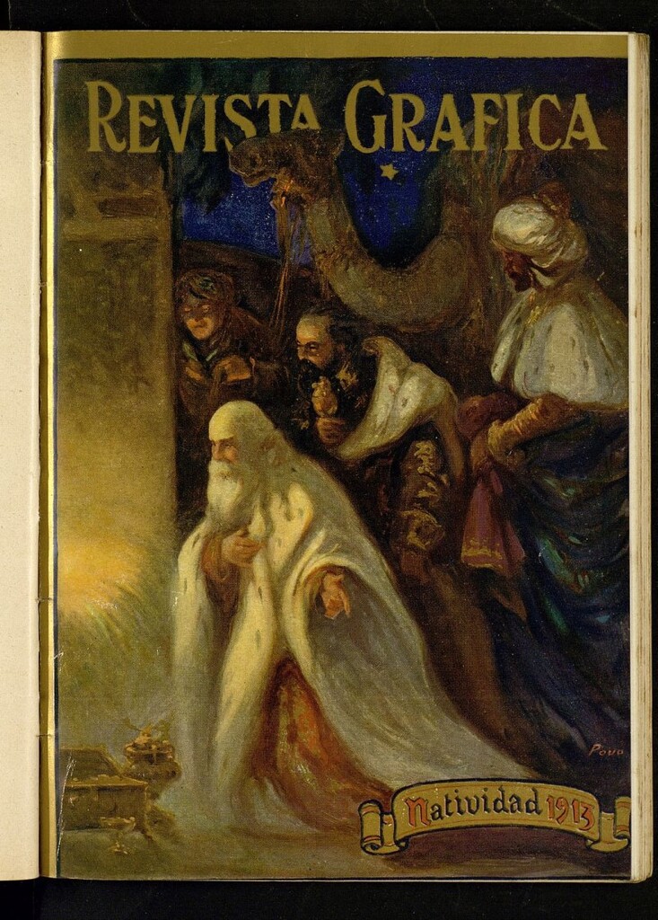 Miniatura de Revista Gráfica, natividad 1913