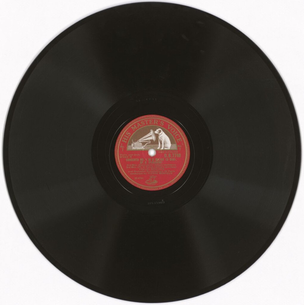 Miniatura de Concerto No. 1 in D major, Op. 6. 2nd movement (conclusion). 3rd movement (part 1)