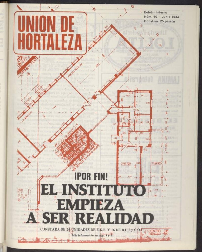 Miniatura de La Unión de Hortaleza de junio de 1983, nº 40
