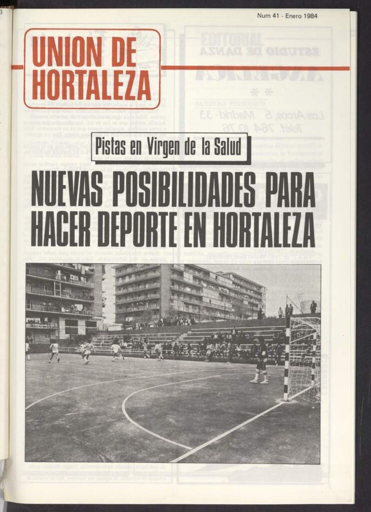 Miniatura de La Unión de Hortaleza de enero de 1984, nº 41