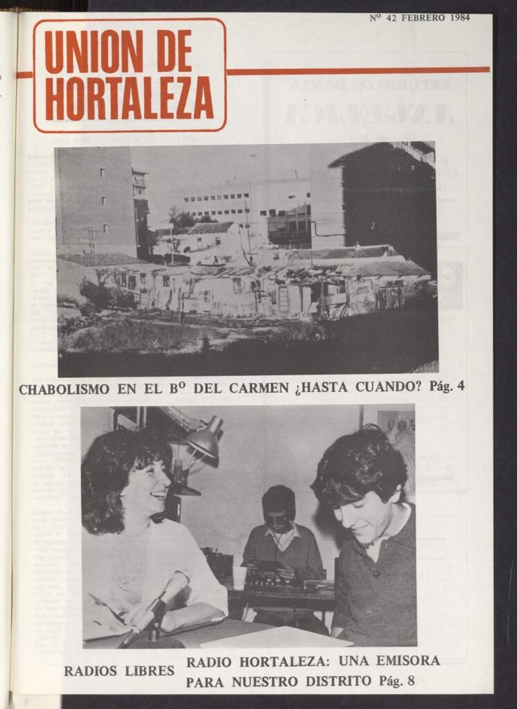 Miniatura de La Unión de Hortaleza de febrero de 1984, nº 42