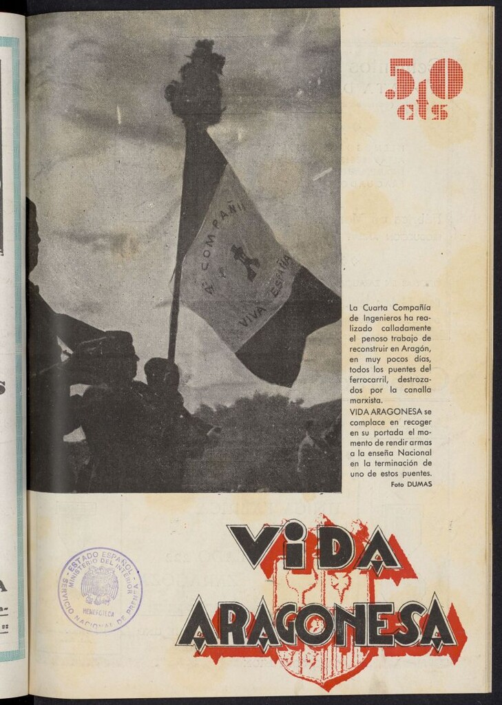 Miniatura de Vida Aragonesa : revista ilustrada de junio de 1938, nº 8