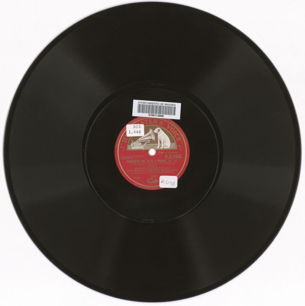 Miniatura de Concerto No. 2 in F minor, Op. 21. 1st movement (3rd record)