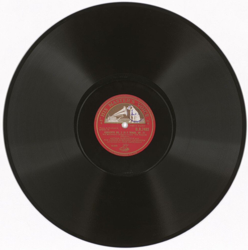 Miniatura de Concerto No. 2 in F minor, Op. 21. 3rd movement (1st record)