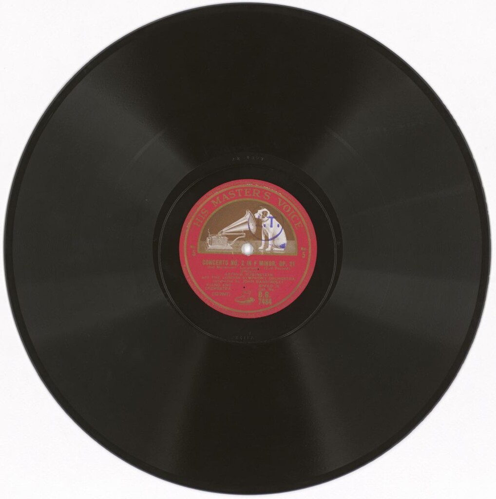 Miniatura de Concerto No. 2 in F minor, Op. 21. 2nd movement (2nd record) (sonido mejorado)