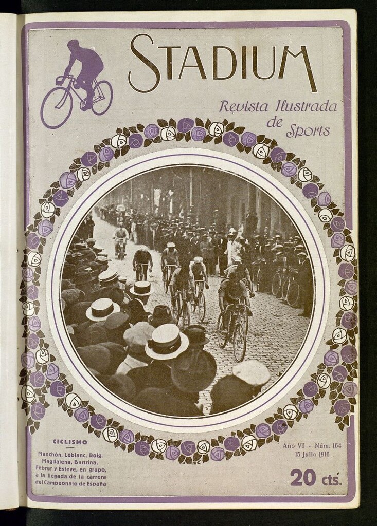 Miniatura de Stadium: revista ilustrada técnica y deportiva del 15 de julio de 1916, nº 164