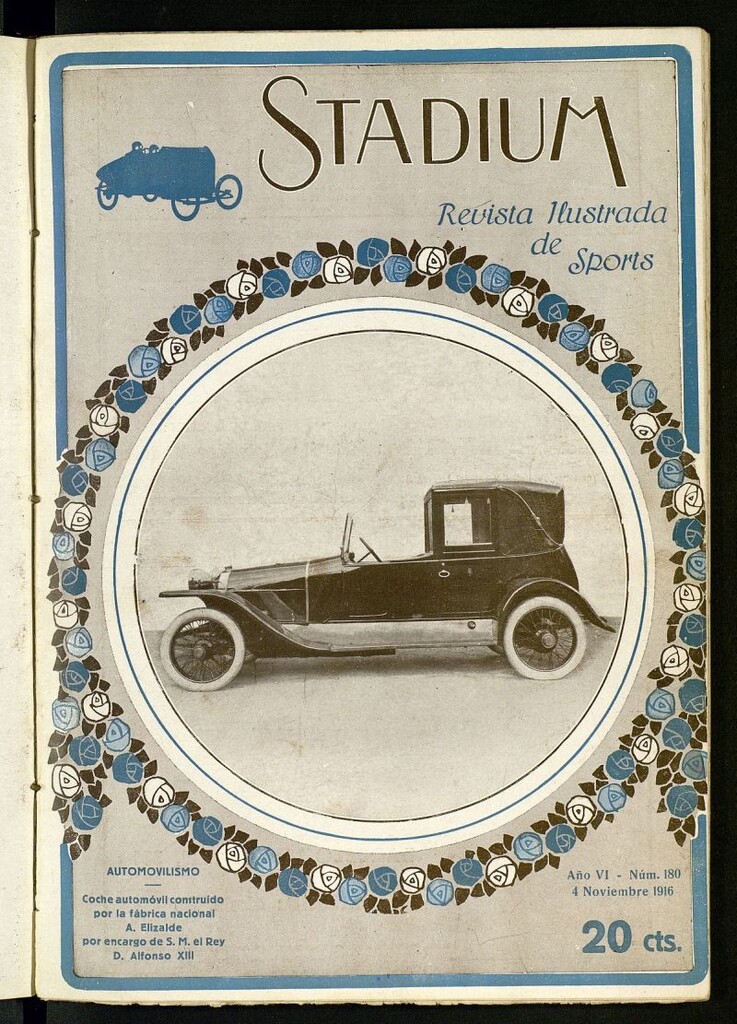 Miniatura de Stadium: revista ilustrada técnica y deportiva del 4 de noviembre de 1916, nº 180
