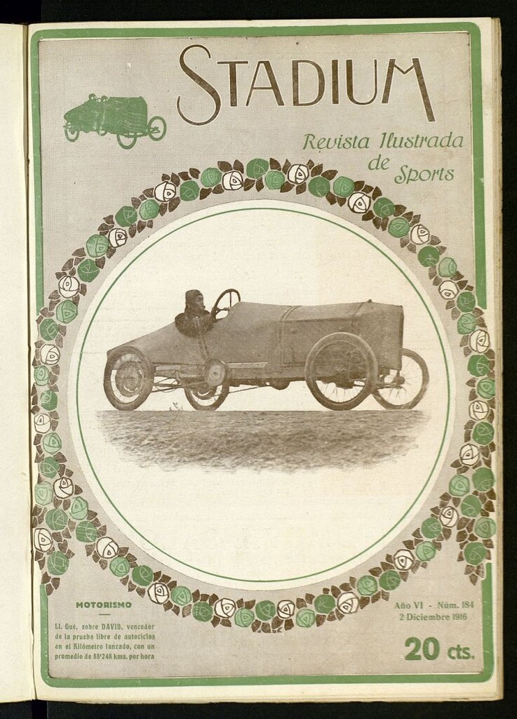 Miniatura de Stadium: revista ilustrada técnica y deportiva del 2 de diciembre de 1916, nº 184