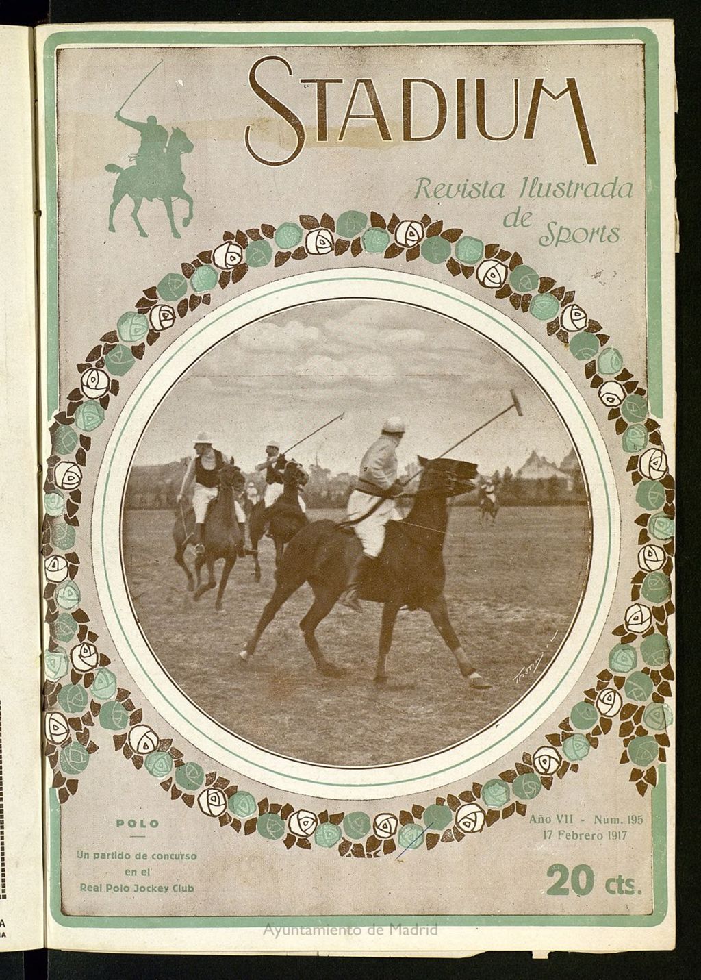 Miniatura de Stadium: revista ilustrada técnica y deportiva del 17 de febrero de 1917, nº 195