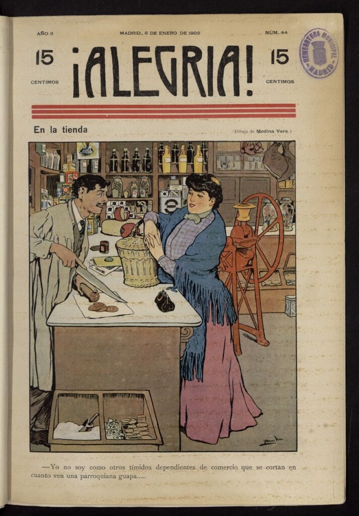 Miniatura de ¡Alegría! del 8 de enero de 1908, nº 44