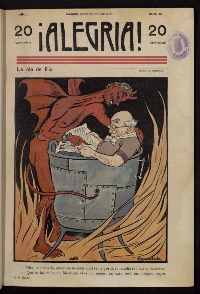 Miniatura de ¡Alegría! del 15 de enero de 1908, nº 45
