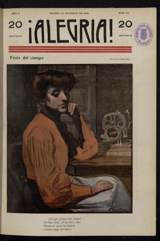 Miniatura de ¡Alegría! del 22 de enero de 1908, nº 46
