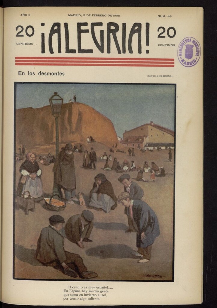 Miniatura de ¡Alegría! del 5 de febrero de 1908, nº 48