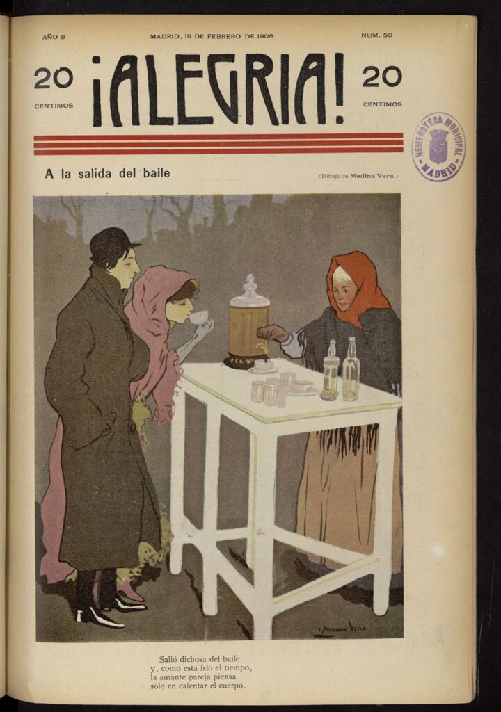 Miniatura de ¡Alegría! del 19 de febrero de 1908, nº 50