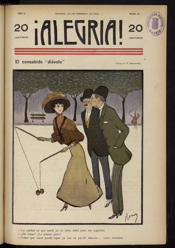 Miniatura de ¡Alegría! del 26 de febrero de 1908, nº 51