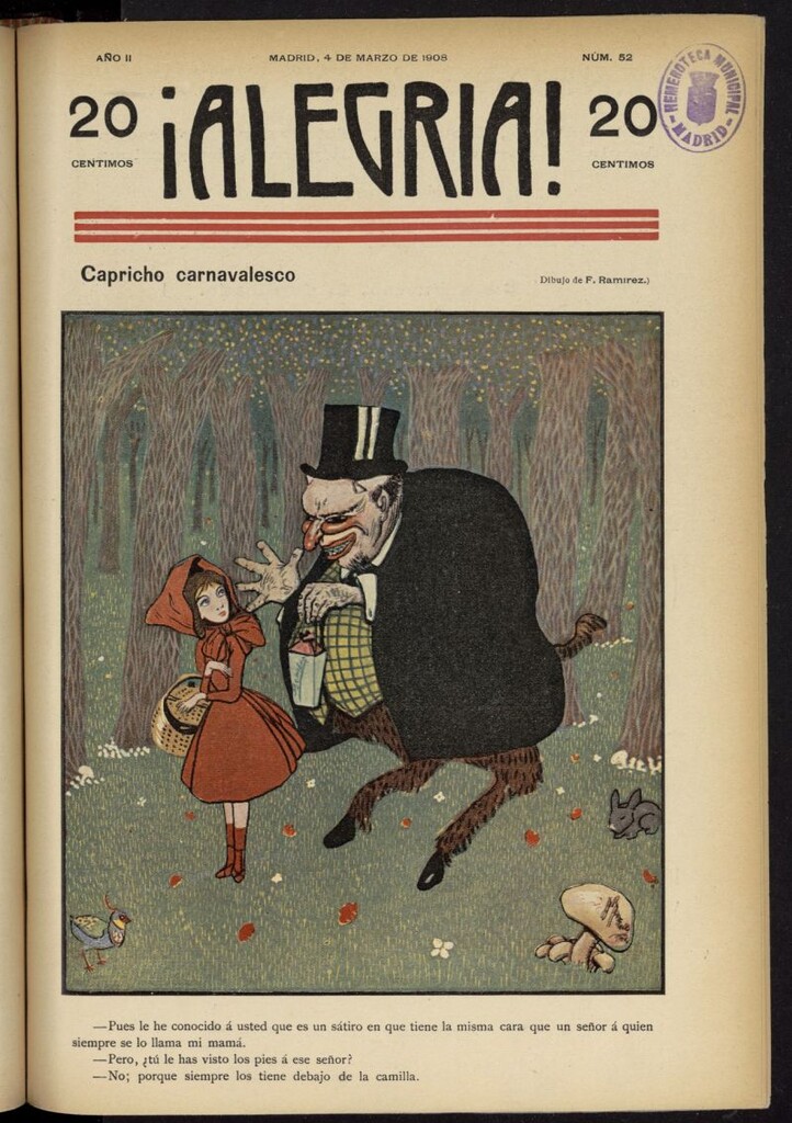 Miniatura de ¡Alegría! del 4 de marzo de 1908, nº 52