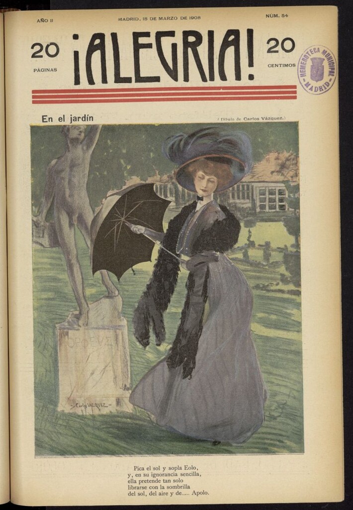 Miniatura de ¡Alegría! del 18 de marzo de 1908, nº 54