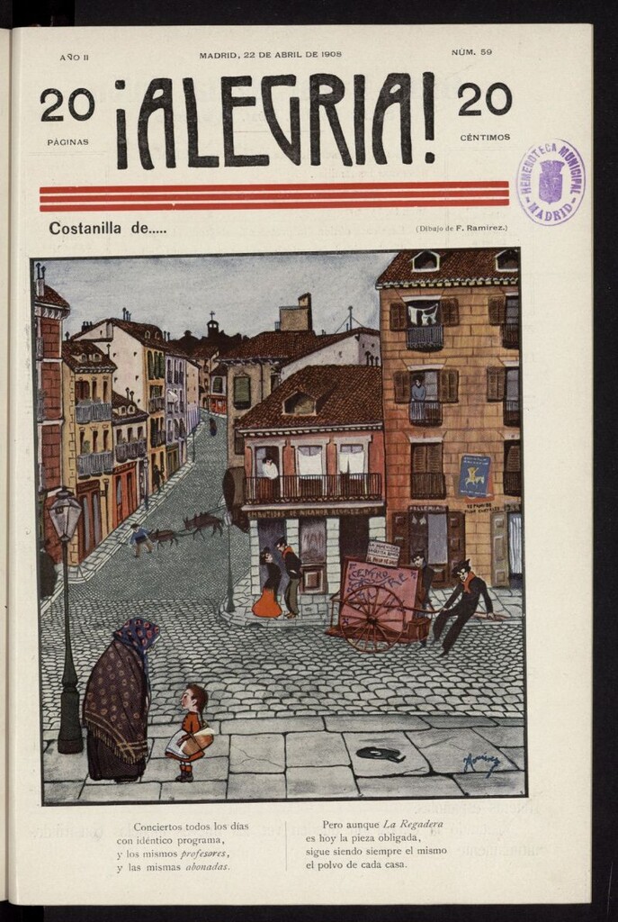 Miniatura de ¡Alegría! del 22 de abril de 1908, nº 59