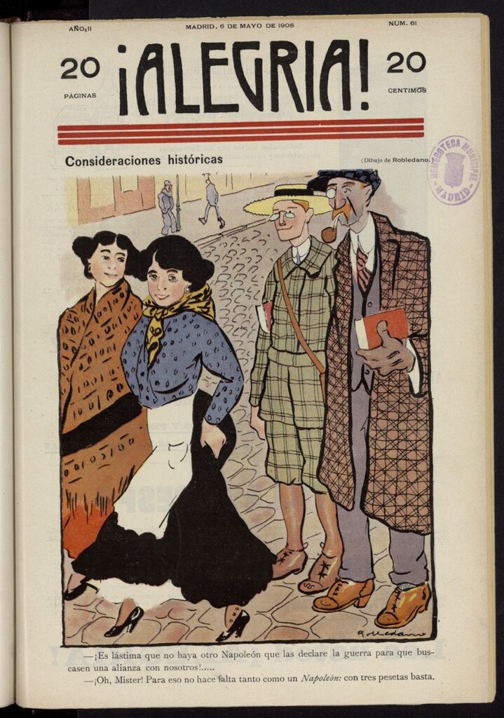 Miniatura de ¡Alegría! del 6 de mayo de 1908, nº61