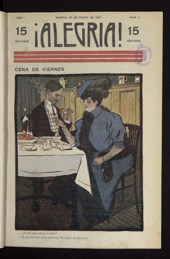 Miniatura de ¡Alegría! del 20 de marzo de 1907, nº 2