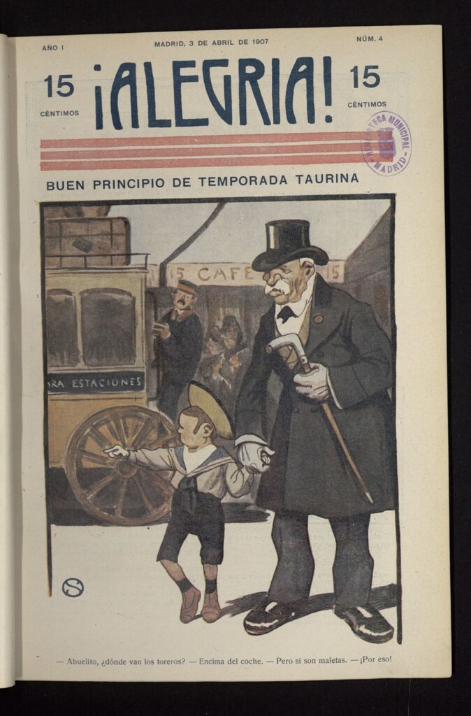 Miniatura de ¡Alegría! del 3 de abril de 1907, nº 4
